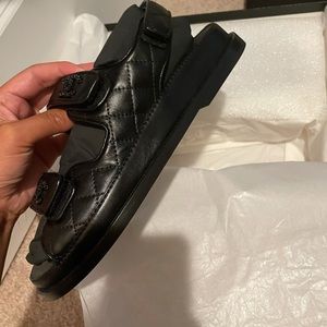 Chanel Dad Sandals Size 38 NIB